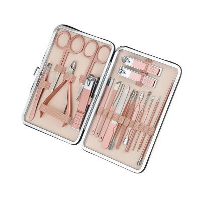 This 18 in 1 manicure pedicure set is made of top high Stainless Steel.
Pretty, sturdy and built to last.