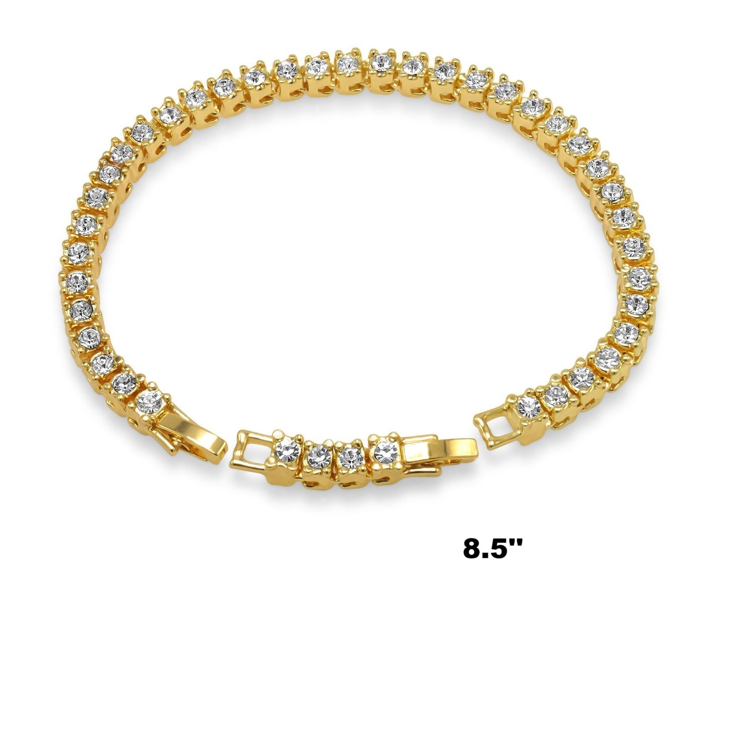 Crystal Bracelet with Seperate Link