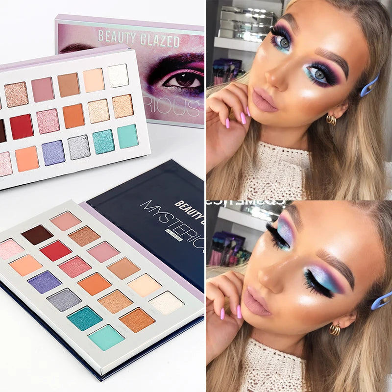 Feel light and soft, simple bright and brilliant eye make-up finish.
Suitable: All Skin Types