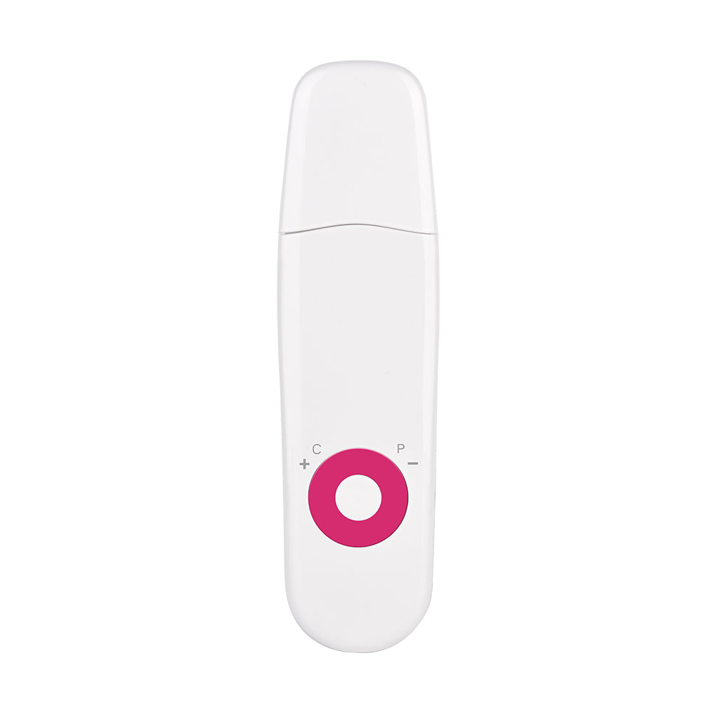 remove the dirt in the pores by ultrasonic vibration.