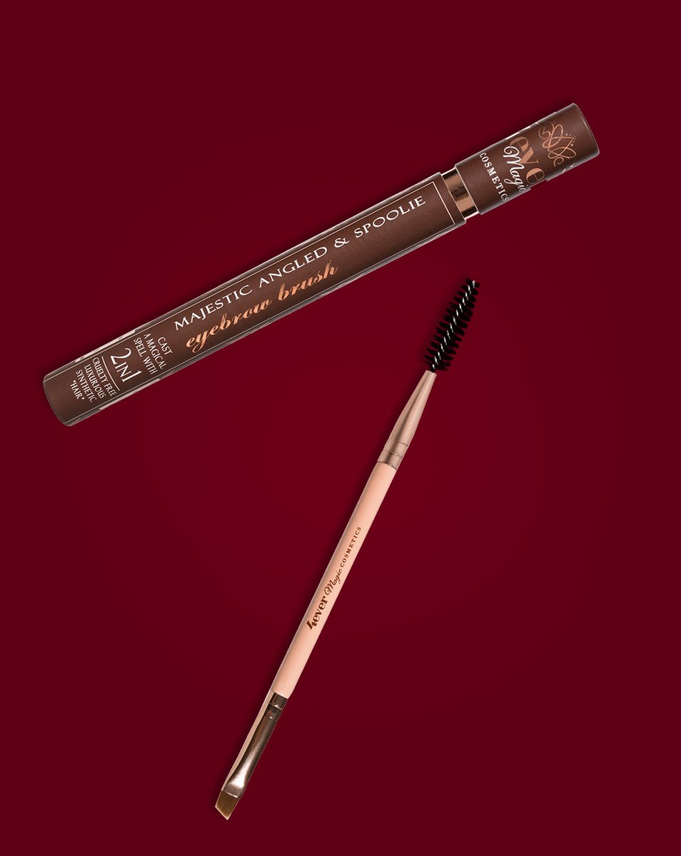Professional & Makeup Artist & Beauty Professional Preferred High-Quality Eyebrow Brush