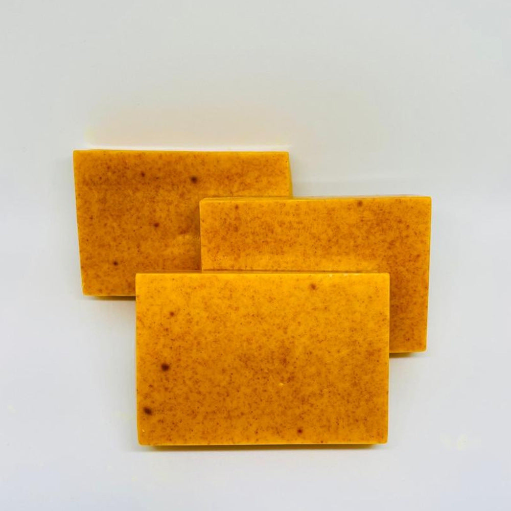 Turmeric Lemon Soap Handmade Cold Process