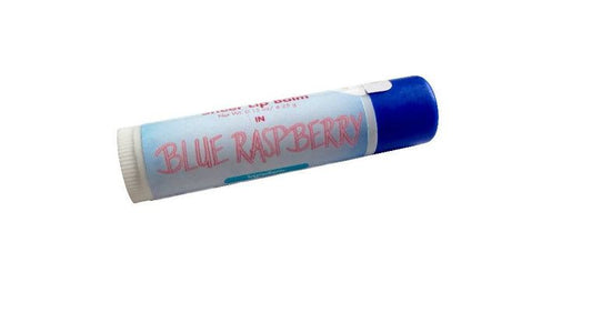 Lip Balm-All Natural Lip Balm-Blue Raspberry Lip Balm-Lip Gloss