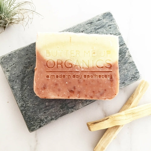 Jasmine & Sweet Orange Organic Vegan Soap + Custom handmade soap dish